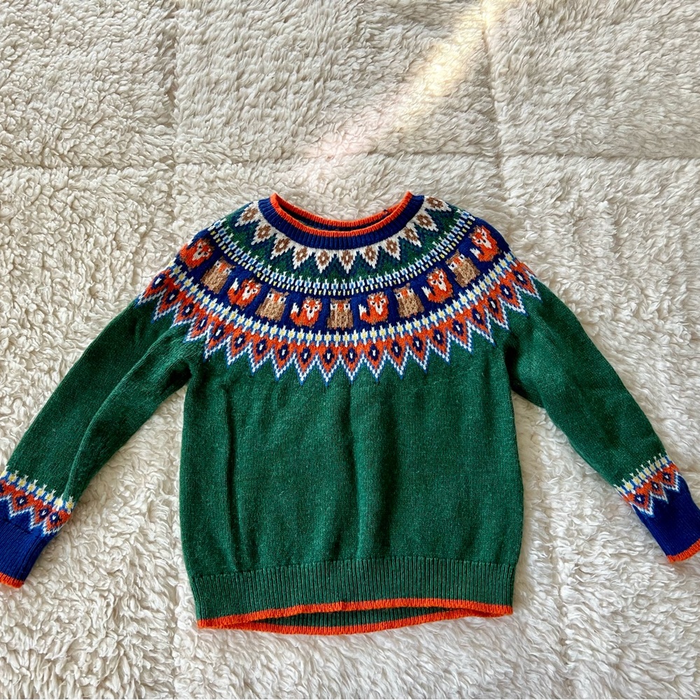 Mini Boden Toddler Fair Isle Sweater